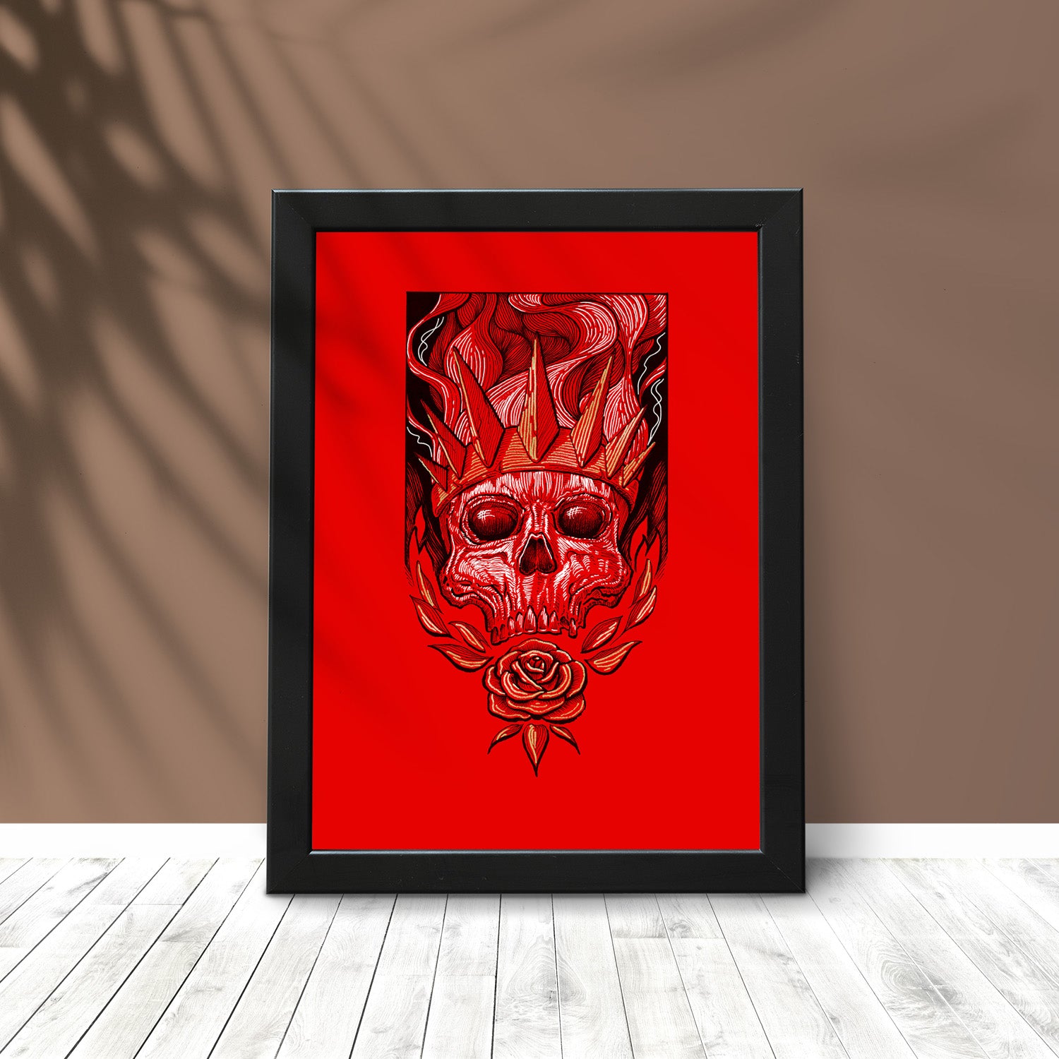 The King Skull Red